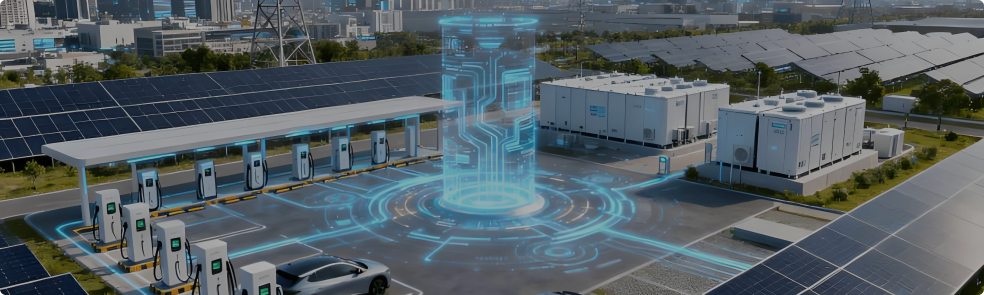 Commercial Park Integrated Photovoltaic, Energy Storage, and Charging Project